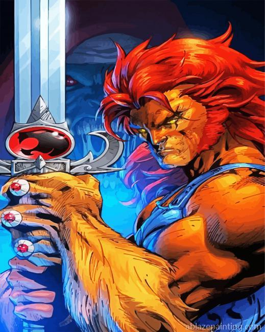 Lion O Thundercats Paint By Numbers.jpg