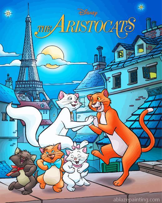 The Aristocats Disney Poster Paint By Numbers.jpg