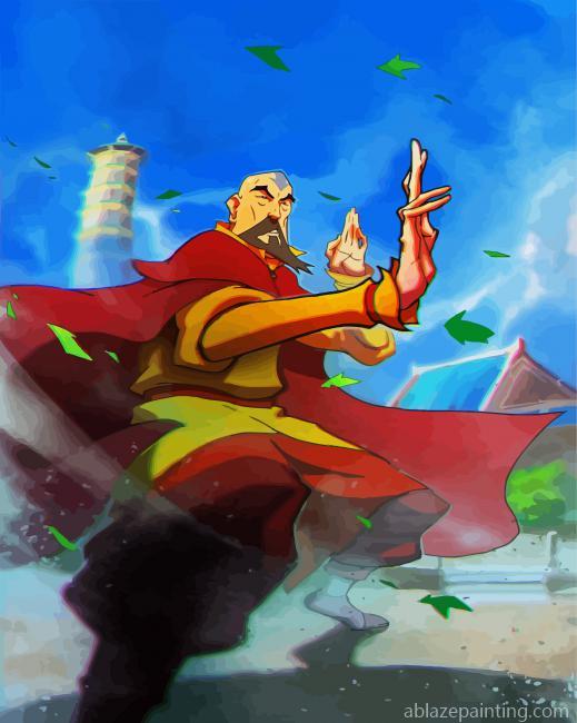 Tenzin The Legend Of Korra Paint By Numbers.jpg