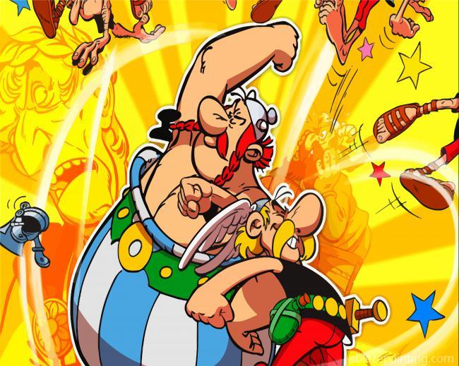 Obelix And Astérix Paint By Numbers.jpg
