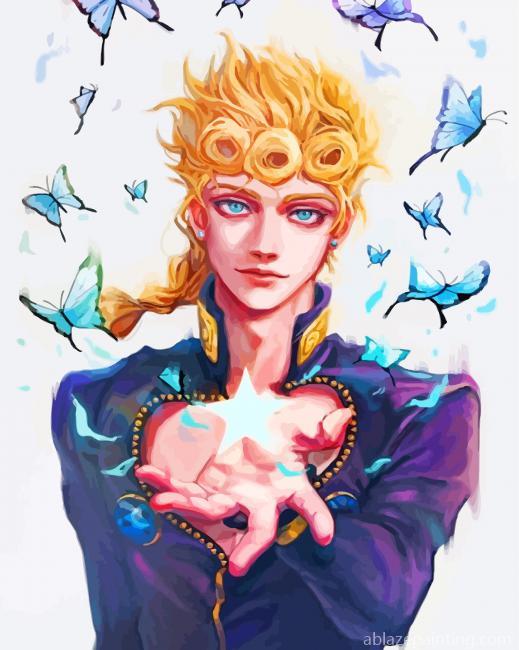 Giorno Giovanna Anime Paint By Numbers.jpg