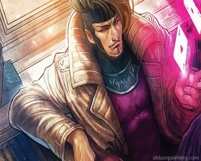 Gambit With Card Paint By Numbers.jpg