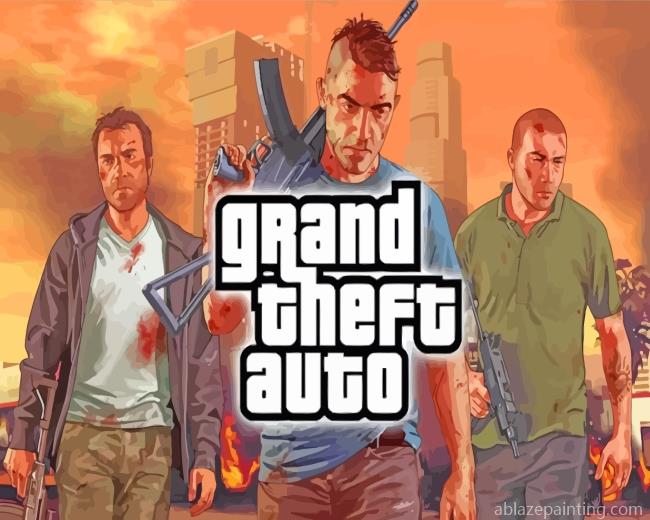 Grand Theft Auto Game Paint By Numbers.jpg
