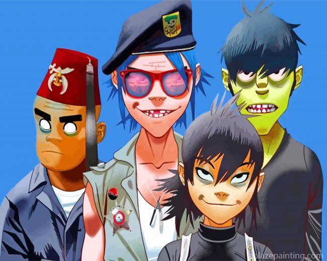 Gorillaz Characters Paint By Numbers.jpg