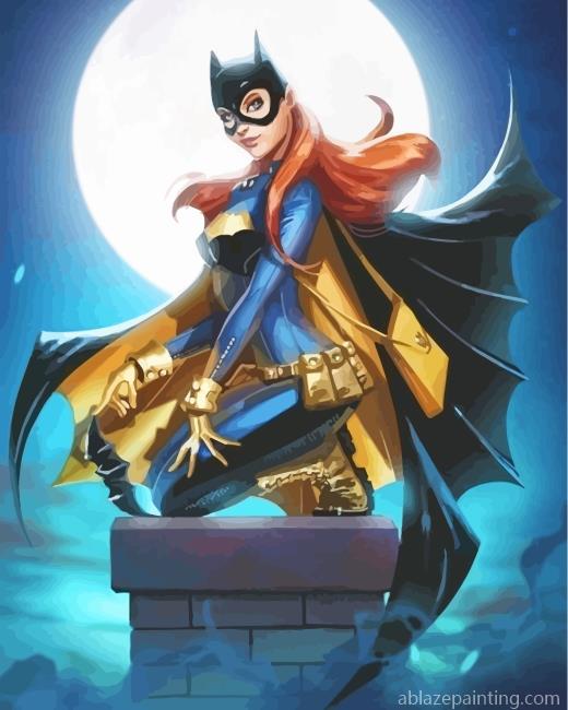 The Superhero Batgirl Paint By Numbers.jpg