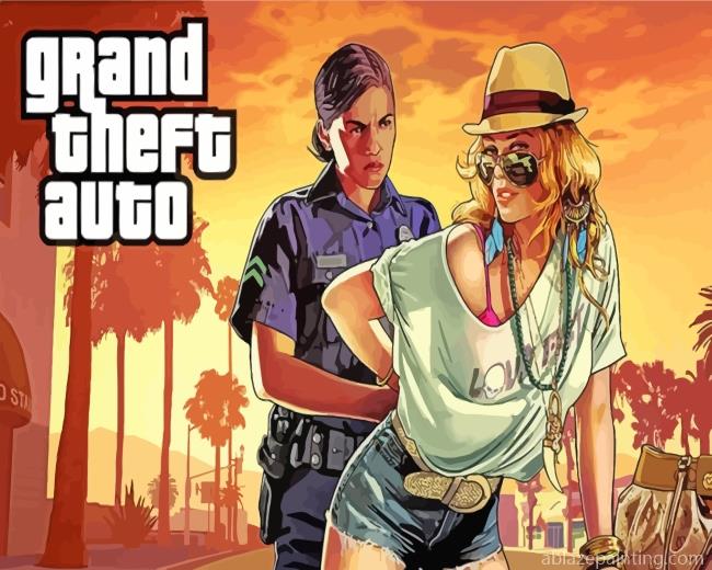 Gta Characters Poster Paint By Numbers.jpg