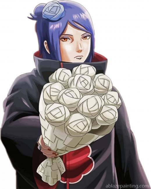 Konan And Bouquet Paint By Numbers.jpg