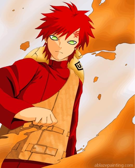 Gaara Anime Boy Paint By Numbers.jpg