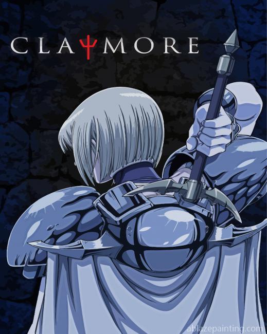 Anime Poster Claymore Paint By Numbers.jpg