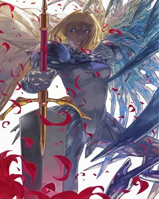Claymore Character Art Paint By Numbers.jpg