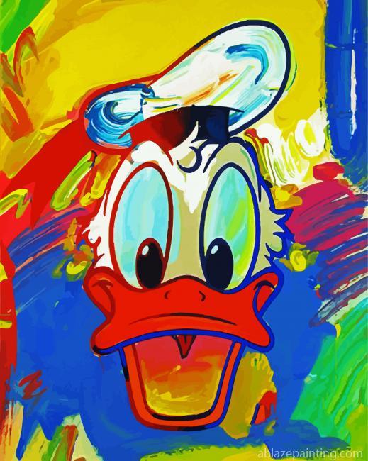 Colorful Donald Duck Paint By Numbers.jpg
