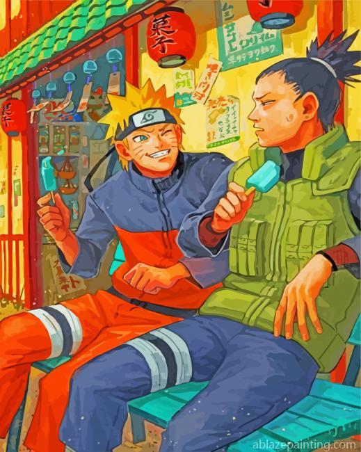 Naruto Uzumaki And Shikamaru Nara Paint By Numbers.jpg