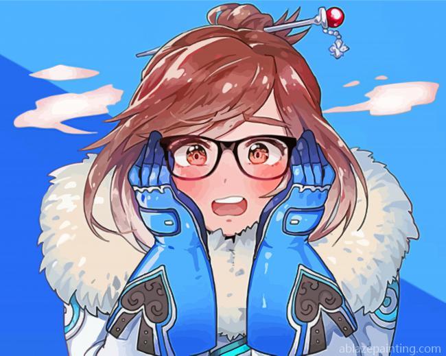 Overwatch Mei Character Paint By Numbers.jpg