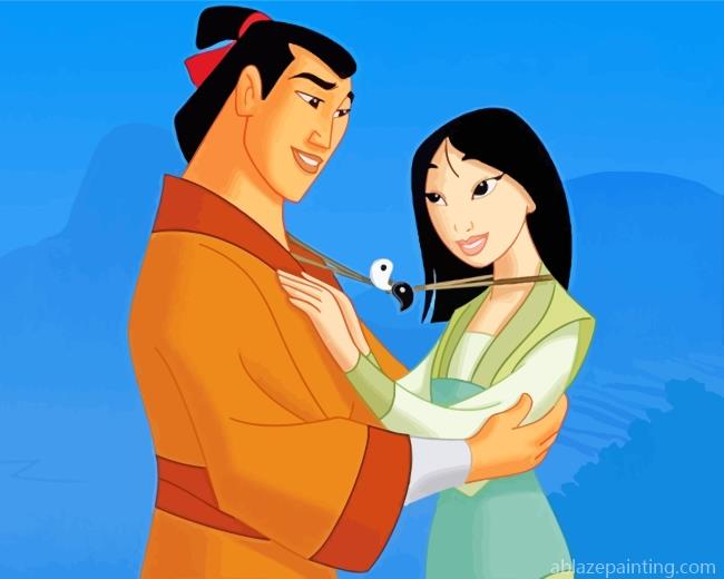 Hua Mulan And Li Shang Love Paint By Numbers.jpg