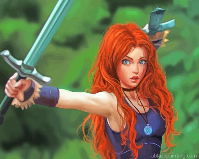 Scottish Celtic Warrior Female Paint By Numbers.jpg