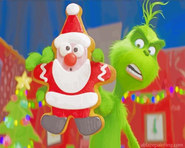 Green Grinch Cartoons Paint By Numbers.jpg