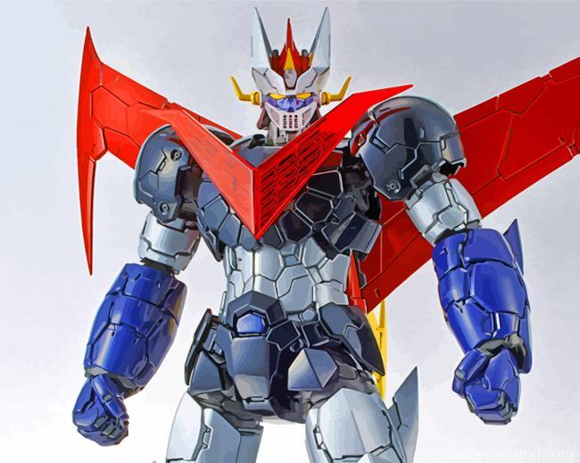 Mazinger Anime Paint By Numbers.jpg