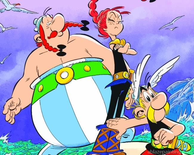 Asterix Characters Animations Paint By Numbers.jpg