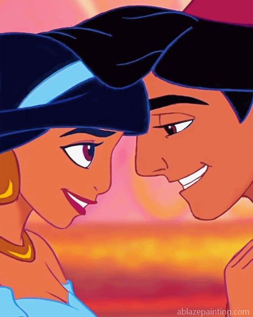 Aladdin Romance And Love Paint By Numbers.jpg