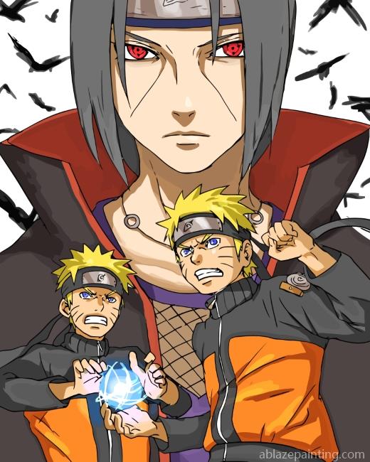 Naruto And Itachi Anime Paint By Numbers.jpg