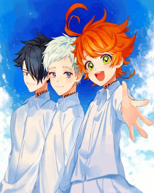 The Promised Neverland Anime Paint By Numbers.jpg