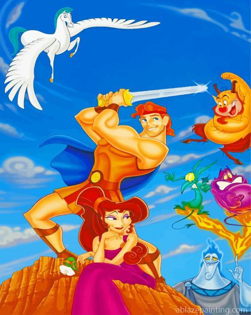 Hercules Characters Movie Paint By Numbers.jpg
