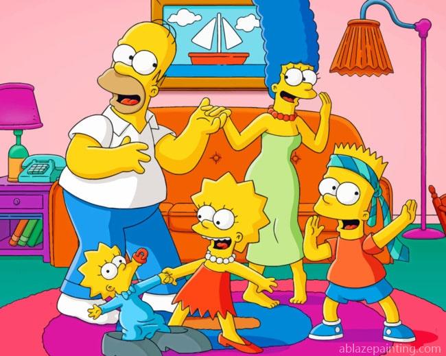 The Simpsons Family In The House Animations Paint By Numbers.jpg