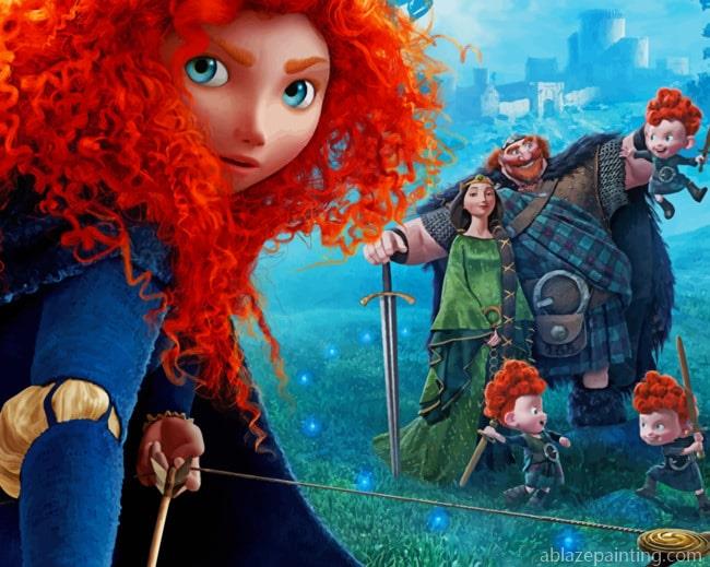Merida And Her Family New Paint By Numbers.jpg