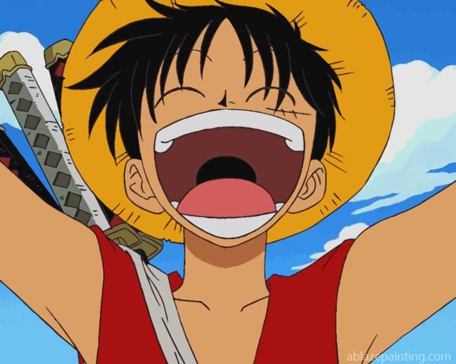 Happy Luffy Anime Paint By Numbers.jpg