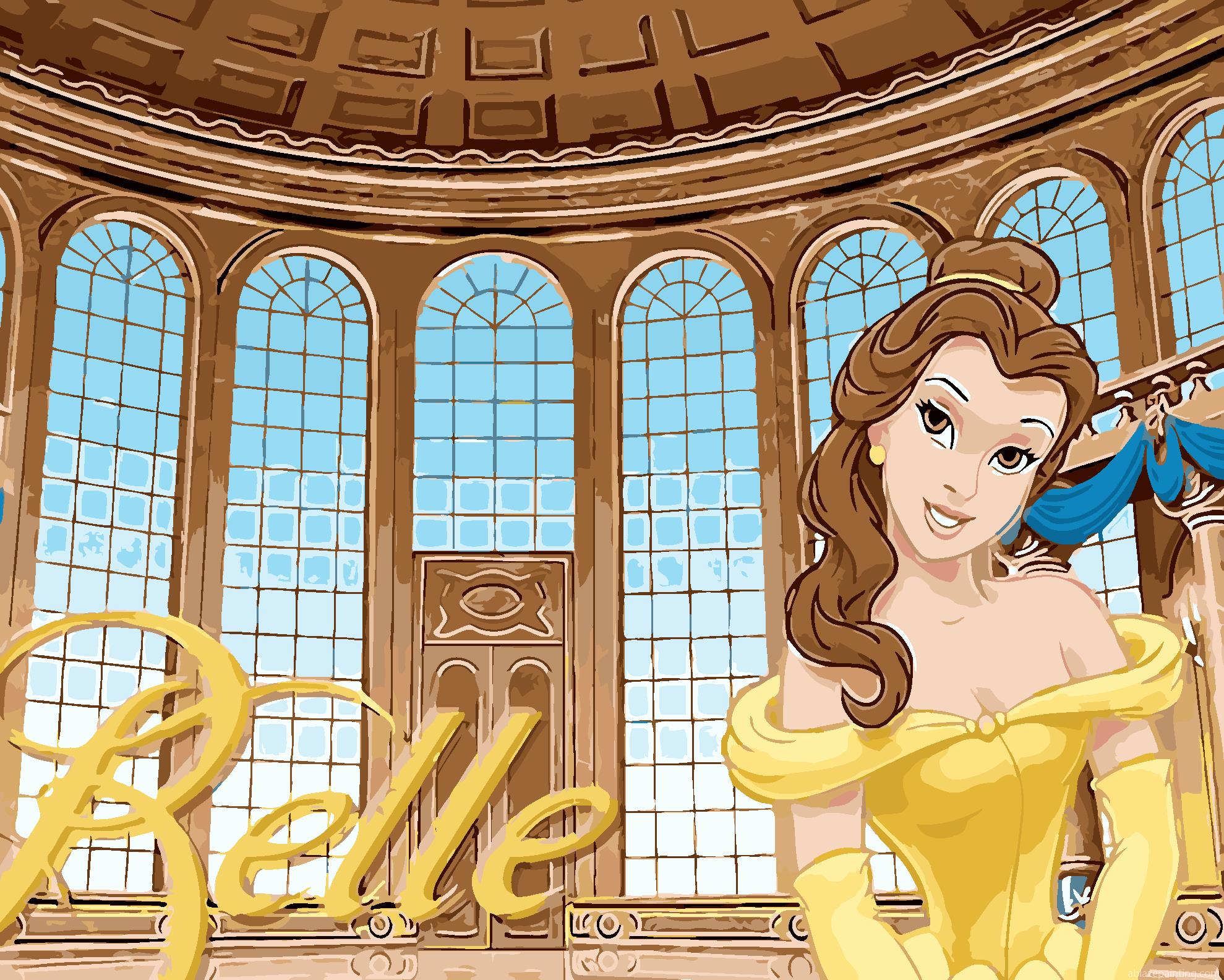 Disney Princess Cartoon And Animation Paint By Numbers.jpg