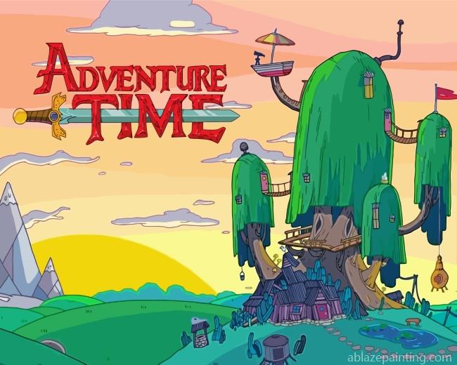 Adventure Time Paint By Numbers.jpg