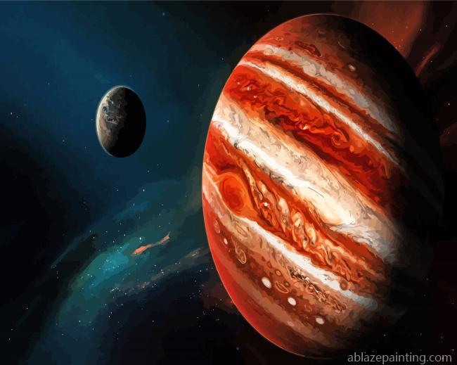 Astronomy Jupiter Planet Paint By Numbers.jpg