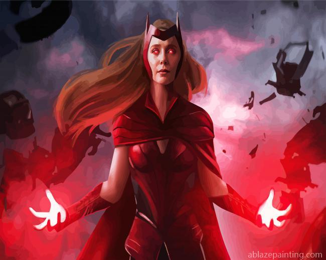 Wanda Scarlet Witch Paint By Numbers.jpg