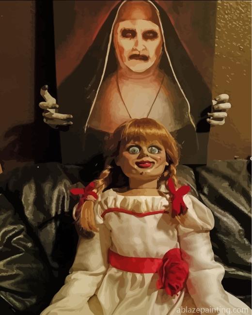 Creepy Annabelle Doll Paint By Numbers.jpg