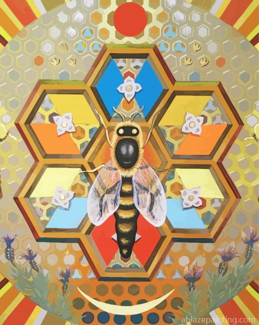 Queen Bee Art Paint By Numbers.jpg