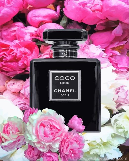 Black Coco Chanel Paint By Numbers.jpg