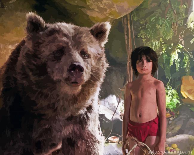 The Jungle Book Disney Characters Paint By Numbers.jpg