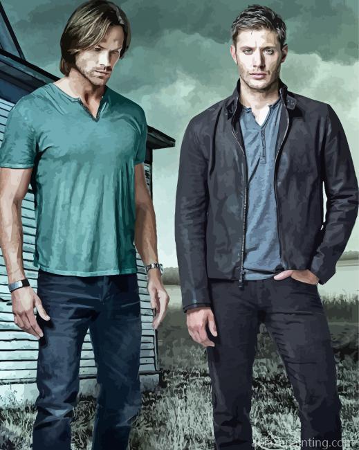 Sam And Dean Art Paint By Numbers.jpg