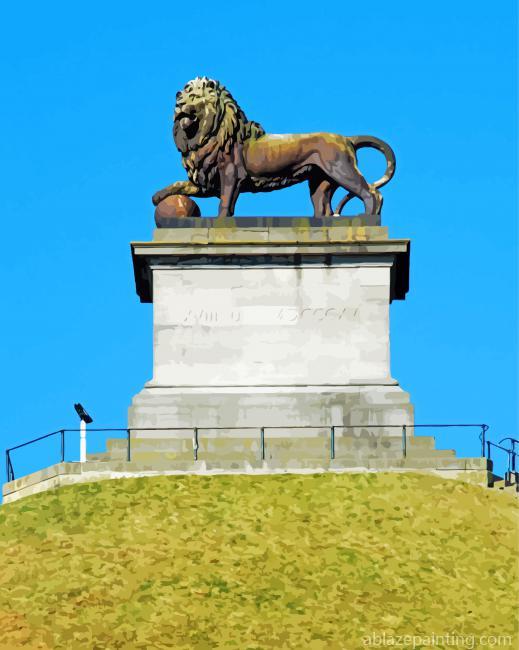 The Lions Mound Monument Paint By Numbers.jpg