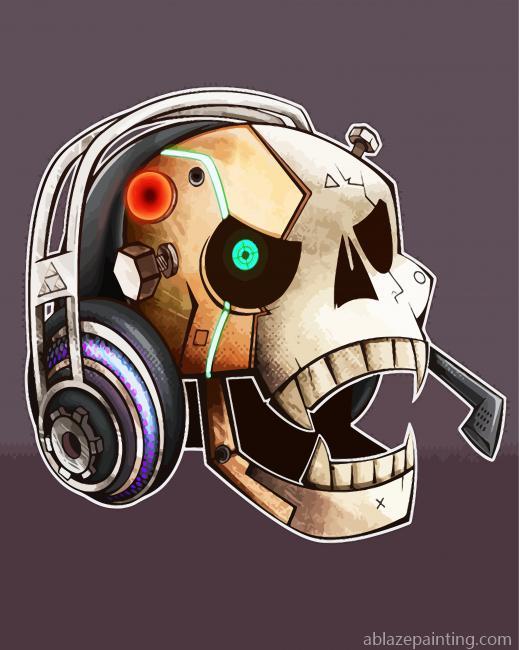 Gamer Head Skull Paint By Numbers.jpg