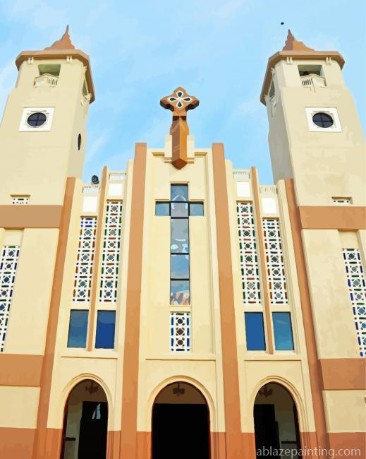 St Philip The Apostle Cathedral Puerto Plata Paint By Numbers.jpg