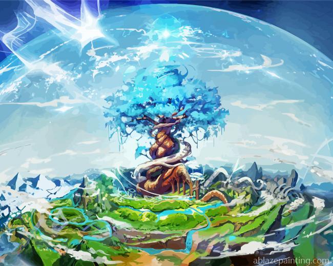 Aesthetic Yggdrasil World Tree Paint By Numbers.jpg