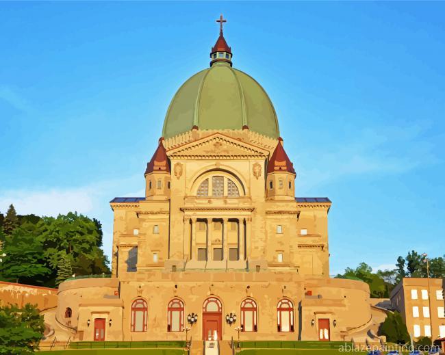 Saint Joseph's Oratory Of Mount Royal Paint By Numbers.jpg