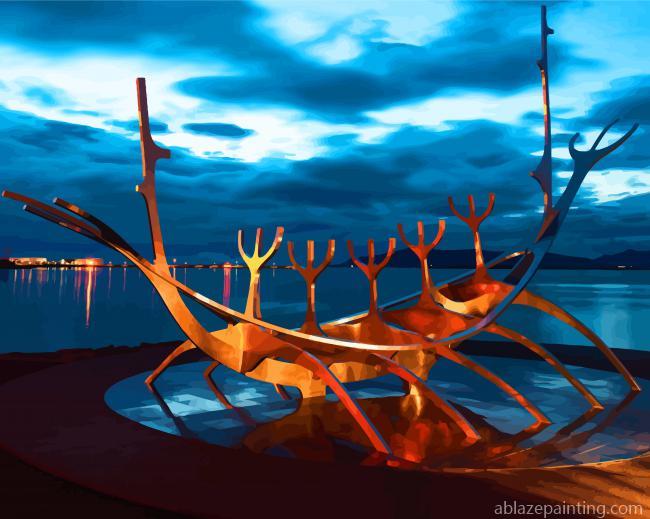 The Sun Voyager Sculpture Paint By Numbers.jpg