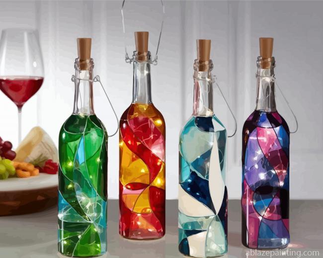 Aesthetics Glass Bottles Paint By Numbers.jpg