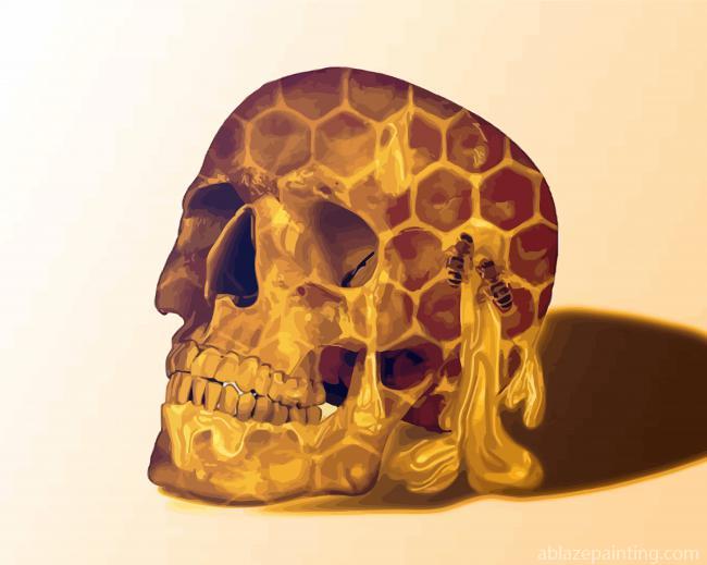 Honey Skull Head Paint By Numbers.jpg