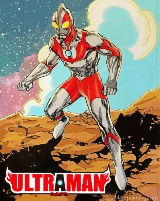 Ultraman Hero Poster Paint By Numbers.jpg