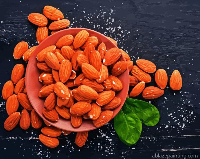 Almonds Dried Fruits Paint By Numbers.jpg