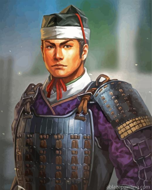 Asian Warrior Man Paint By Numbers.jpg