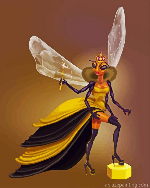 Aesthetic Queen Bee Paint By Numbers.jpg